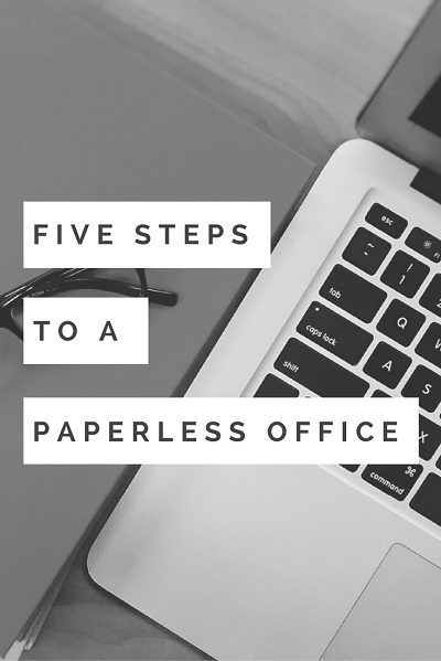 5 Steps to a Paperless Office